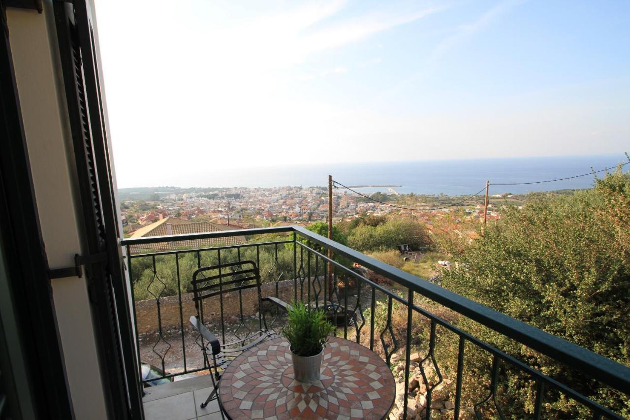 Vila Kiparissia Castle & Sea View Kyparissia Exteriér fotografie