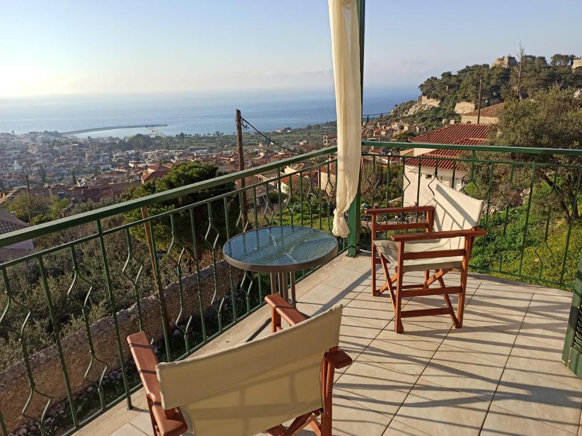 Vila Kiparissia Castle & Sea View Kyparissia Exteriér fotografie